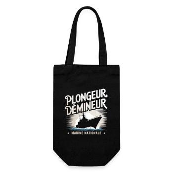 Plongeur Démineur Marine Nationale - Sac à bouteille - noir - Devant