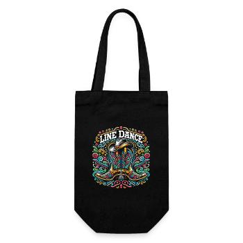 Danse en ligne Danse en ligne Ma passion Mon bonheur - Sac à bouteille - noir - Devant