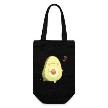 Adopter l’avocat - Sac à bouteille - noir - Devant