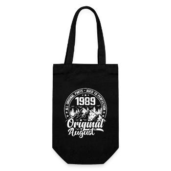 août 1989 Original:35 Ans Cadeau d'Anniversaire - Sac à bouteille - noir - Devant