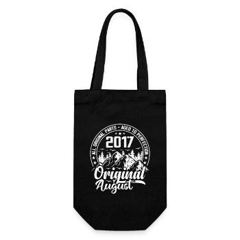 août 2017 Original:7 Ans Cadeau d'Anniversaire - Sac à bouteille - noir - Devant