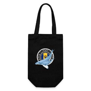 Barbados Humpback Whales - Gift Bag for Bottles - black - Front