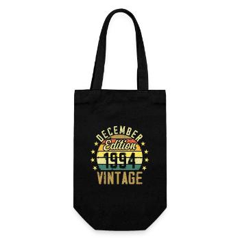 Legends Were Born in December 1994 - 1994 Edition - Gift Bag for Bottles - black - Front