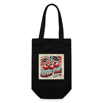 Cherry Vibe - Passion en rouge - Sac à bouteille - noir - Devant