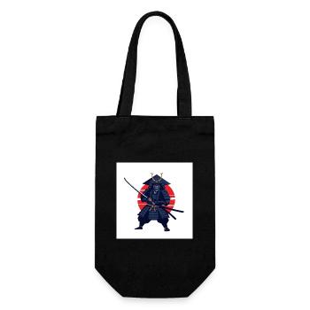 Samurai: The Warriors of Ancient Japan - Gift Bag for Bottles - black - Front