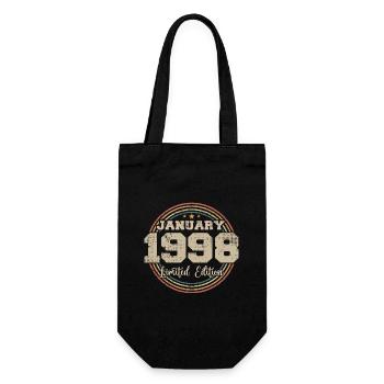 Les légendes sont nées en janvier 1998 - Sac à bouteille - noir - Devant