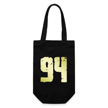 94 Number Vintage - Gift Bag for Bottles - black - Front