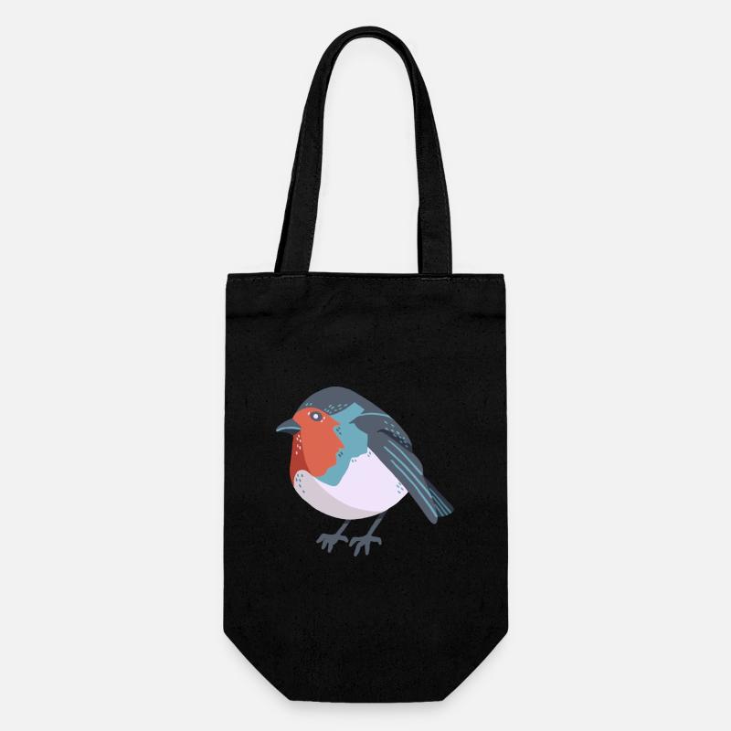 Rouge-gorge - Sac à bouteille - noir