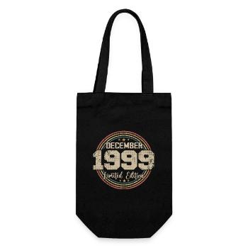 The legends were born in December 1999 - 1999 - Gift Bag for Bottles - black - Front