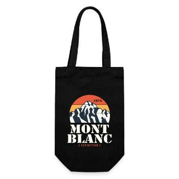 Mont Blanc Chamonix Alpinisme Randonnée - Sac à bouteille - noir - Devant