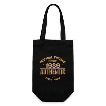 Authentic 1989 Cadeau D'anniversaire Original 1989 - Sac à bouteille - noir - Devant