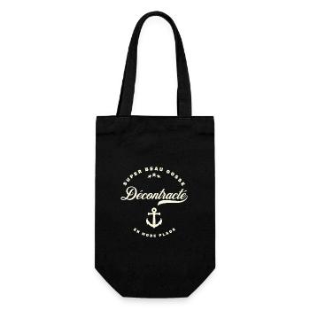 super beau gosse décontracté - Sac à bouteille - noir - Devant