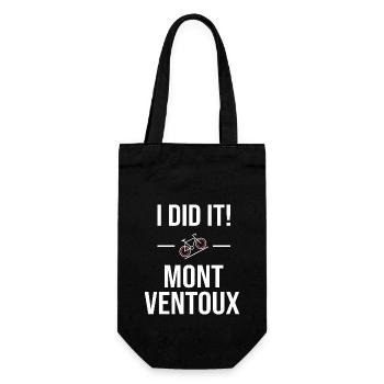 Cycling vélo Mont Ventoux - Gift Bag for Bottles - black - Front