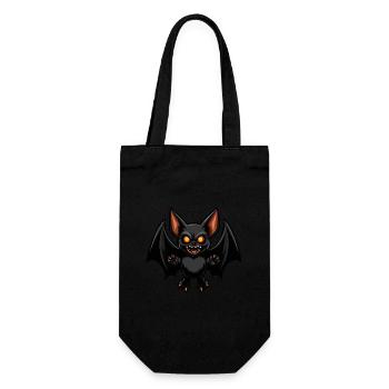 Chauve-souris Halloween Bloodsucker - Sac à bouteille - noir - Devant