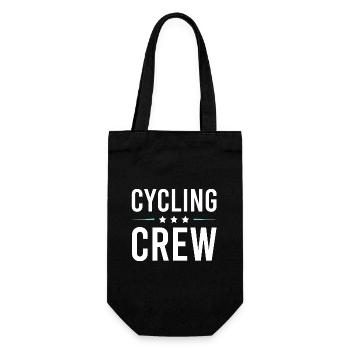 Cycling Crew - Gift Bag for Bottles - black - Front