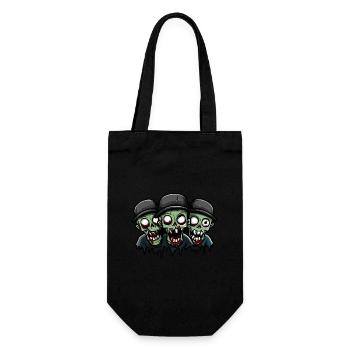 Zombies Halloween - Gift Bag for Bottles - black - Front