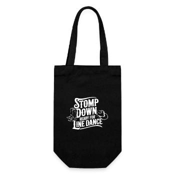 La danse en ligne, mon sport de danse et ma passion - Sac à bouteille - noir - Devant
