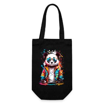 Cool Panda - Sac à bouteille - noir - Devant