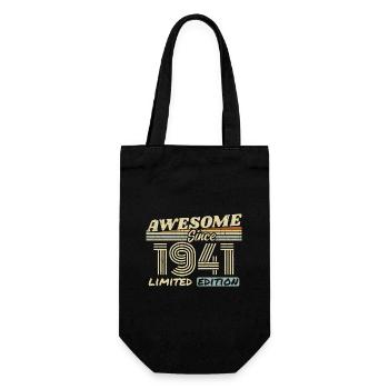 Vintage 1941 Rétro - Cadeau D’anniversaire 1941 - Sac à bouteille - noir - Devant