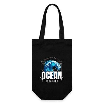 Believe in the Magic of the Ocean - Gift Bag for Bottles - black - Front