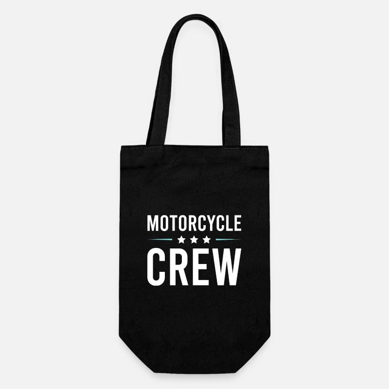 Motorcycle Crew - Geschenkbeutel für Flaschen - Schwarz