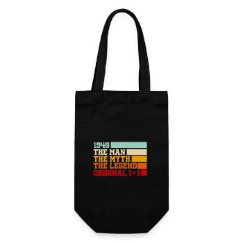 1940s Legend The Man Myth Original - Gift Bag for Bottles - black - Front