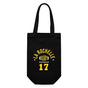 Rugby La Rochelle supporter Rochelle 17 - Sac à bouteille - noir - Devant