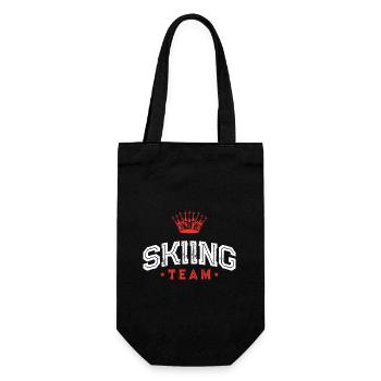 Équipe de ski - Sac à bouteille - noir - Devant