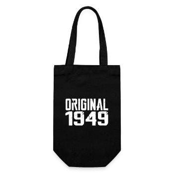 1949 Vintage Cadeau Anniversaire Rétro Cadeau 1949 - Sac à bouteille - noir - Devant