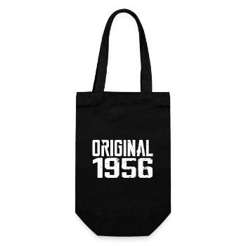 1956 Vintage Cadeau Anniversaire Rétro Cadeau 1956 - Sac à bouteille - noir - Devant