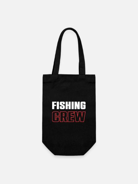 Fishing Crew - Geschenkbeutel für Flaschen - Schwarz