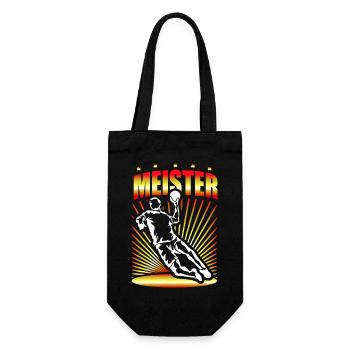 Cadeau Handball Master Handball Player - Sac à bouteille - noir - Devant