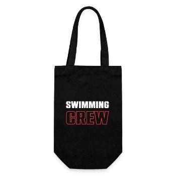 Swimming Crew - Gift Bag for Bottles - black - Front