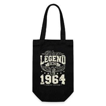 Légende du motard depuis 1964 - Sac à bouteille - noir - Devant