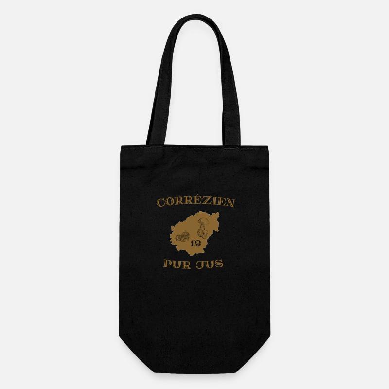 Corrézien pur jus - Sac à bouteille - noir