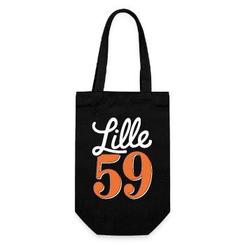 Lille 59 - Sac à bouteille - noir - Devant