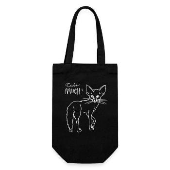 Mignon beaucoup? - Petit Renard du désert - Sac à bouteille - noir - Devant