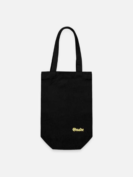 Gnade - Geschenkbeutel für Flaschen - Schwarz