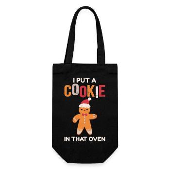Cadeaux de Noël Noël - Sac à bouteille - noir - Devant