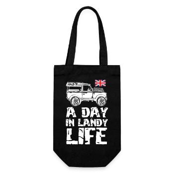 Une journée dans la vie de Landy - Sac à bouteille - noir - Devant