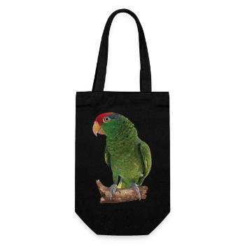 The Tamaulipas parrot - Gift Bag for Bottles - black - Front