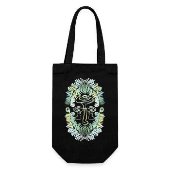 Double vision - Gift Bag for Bottles - black - Front