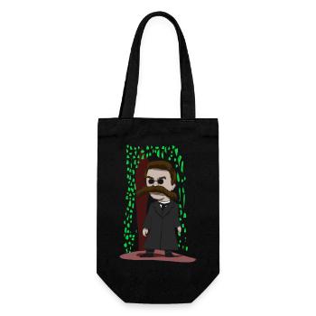 Nietzsche of - Gift Bag for Bottles - black - Front