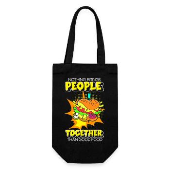 Fangirl de bandes dessinées - Sac à bouteille - noir - Devant