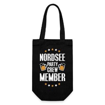 Équipage de la fête en mer du Nord - Sac à bouteille - noir - Devant