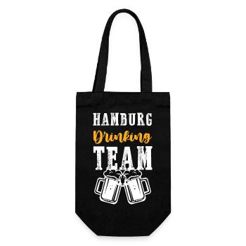 Hamburg Drinking Team - Gift Bag for Bottles - black - Front