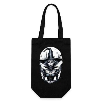 Classic Witch 15 - Gift Bag for Bottles - black - Front