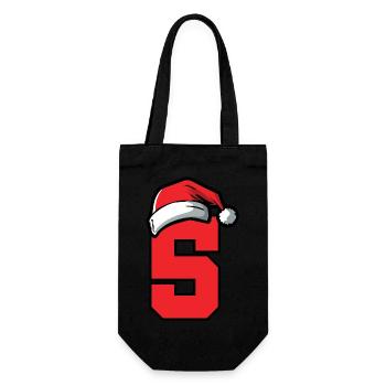 5 Number Christmas - Gift Bag for Bottles - black - Front