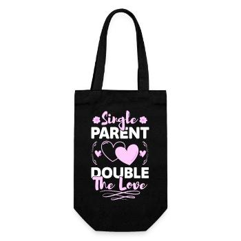 Parent Mère Fête des Pères - Sac à bouteille - noir - Devant