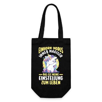Licorne - Sac à bouteille - noir - Devant
